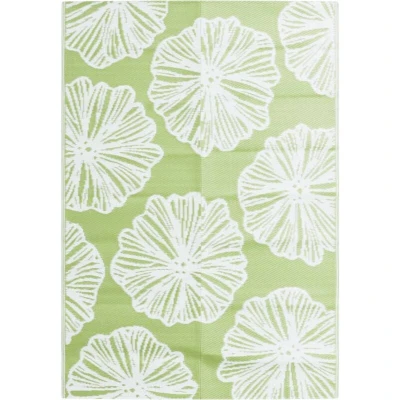 Image of vidaXL Outdoor Carpet ARAKIL Green 160x230 cm PP