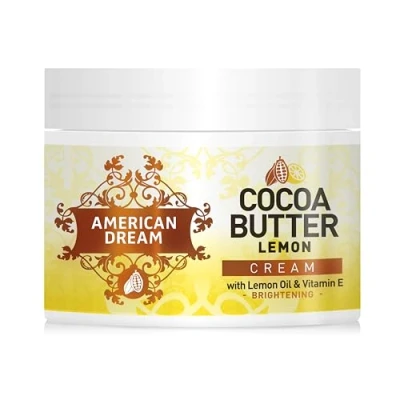 Image of American Dream Cocoa Butter Lemon Cream With Oil &amp; Vitamin E 500ml