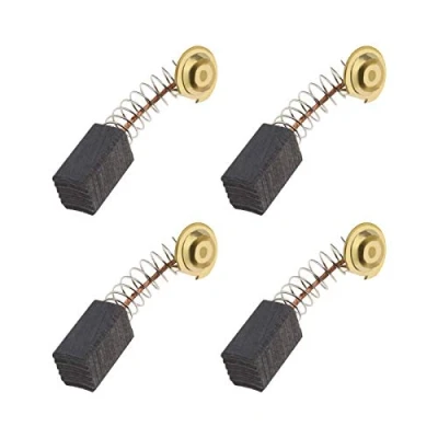 Image of Be In Your Mind 2 Pairs of Motor Carbon Brushes 6.5x7.5x12mm Compatible with Guild PDH26G 1000W Rotary Hammer Drill Mannesmann 12590