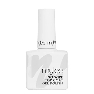 Image of Mylee Gel Nail Polish No Wipe Top Coat 10ml, UV/LED Soak Off Art Manicure Pedicure for Professional, Salon &amp; Home Use, Long Lasting, Easy to Apply, Chips, Durable Safe, Vegan Cruelty Free