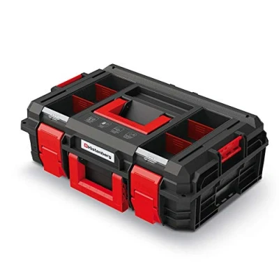Image of Professional Tool Box, Load Capacity up to 50 kg, with compartments and dividers, Modular x Block 546 380 194 mm