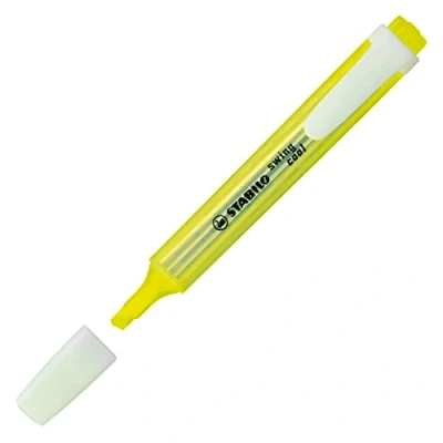 Image of Stabilo 1 4 mm Swing Cool Highlighter, Yellow