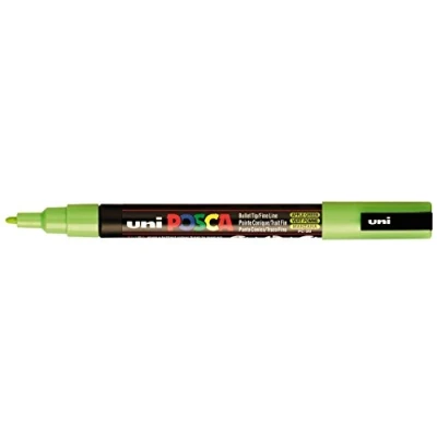 Image of Uni Ball Posca Fine Bullet Tip Marker Light Green