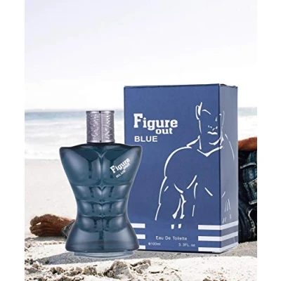 Image of FIGURE OUT (BLUE) Men&#039;s Eau de Toilette Spray 100ml