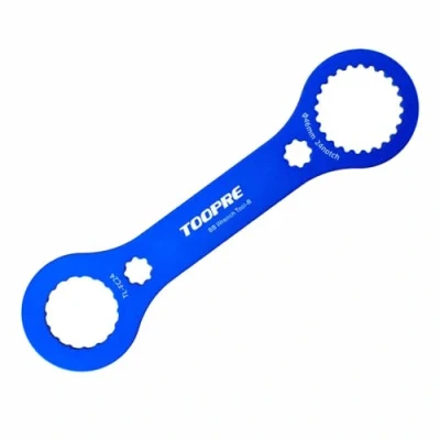 Image of Bicycle BB Wrench, Bike Bottom Bracket Road Bikes Removal Installing Tool Spanner Portable Part Cycling Accessories, for 24 Notch