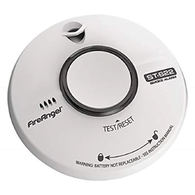Image of Fireangel ST 622T 10 Year Thermally Enhanced Optical Smoke Alarm, White