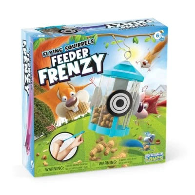 Image of Flying Squirrels: Feeder Frenzy Game Fast Paced Games Sunday Fun Family Age 6+