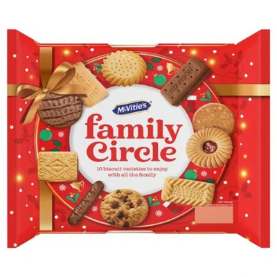 Image of Mcvitie&#039;s Family Circle Biscuits 400g 10