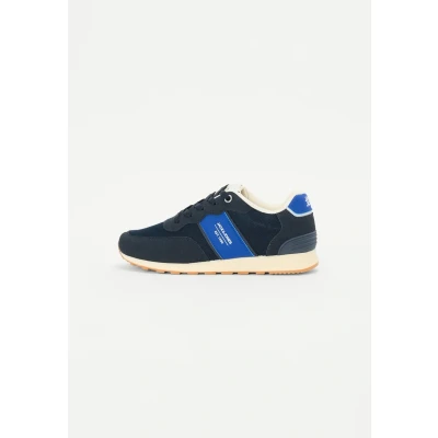 Image of Jack &amp; Jones Jfwspirit Runner Trainers, Men&#039;s, Size: 7, Blue Imitation leather/ textile