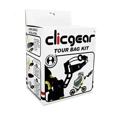 Image of Clicgear 3.5+ Tour Bag Bracket Kit, Black
