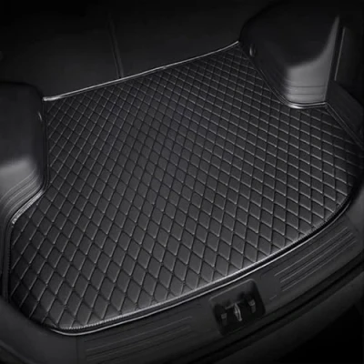 Image of MAPFei Boot Liner for Kia Soul (2015 2020) Heavy Duty Rubber Tailored Fit Car Mat Protector Dog Friendly Custom Fitted Premium Dirt, Anti Slip Backing Waterproof