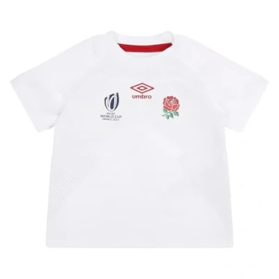 Image of England RWC 2023 Home Replica Rugby Baby Kit, 6 12 Months