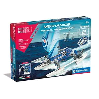 Image of Clementoni 61767 Science Museum Mechanical Lab Jet Ski &amp; Catarman