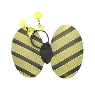 Image of Bumble bee wings and deeley boppers set. Great fancy dress, dressing up box.