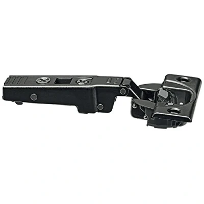 Image of Ronin Furniture Fittings® Blum Clip Top Blumotion Profile Door Hinge 95 Corner Stop Pot Screws 71B9550 Onyx Black