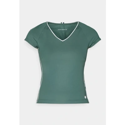 Image of Björn Borg ACE Basic Tshirt, Women&#039;s, Size: 14, Cilantro