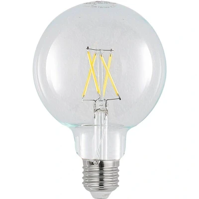 Image of Arcchio LED bulb E27 4 W 2,700 K G95 globe, filament clear