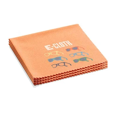 Image of E Cloth 3 Pack Glasses Cloth, Microfibre Cleaning Ideal Eyeglasses, Sunglasses and Lens Cleaner, Washable Reusable, 100 Wash Promise