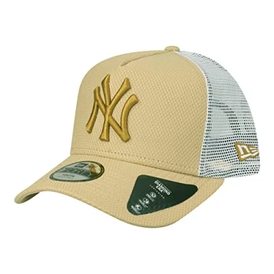 Image of New Era Kids Cap DIAMOND TRUCKER York Yankees gold Youth