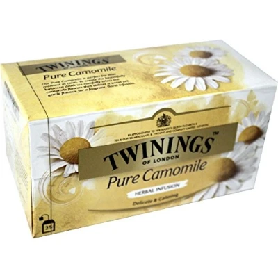 Image of Twinings Infusion Tea Bags Individually wrapped Camomile Ref A00809 [Pack 20]