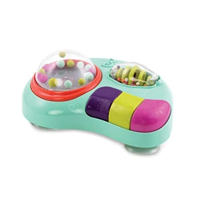 Image of B. toys Whirly Pop Lights &amp; Music Station Baby Toy with Suction Cups 100% Non Toxic and BPA Free Amazon Vine