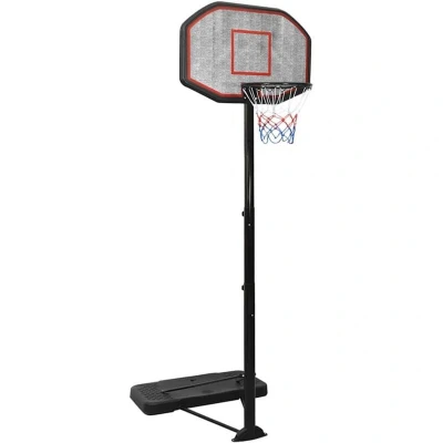Image of vidaXL Basketball Stand Black 258 363 cm Polyethene