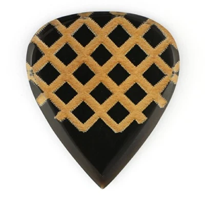 Image of Grip Tones Mini Black Horn Individual Plectrum