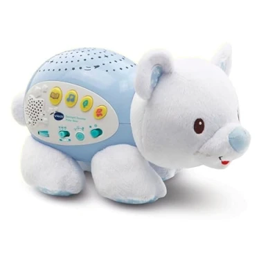 Image of VTech 506903 Little Friendlies Starlight Sounds Bear, Soothing Baby Nighlight, Musical Toy with and Songs, Soft Cuddly for Babies Aged 1 Month to 4 Years, 5.0 cm*11.0 cm