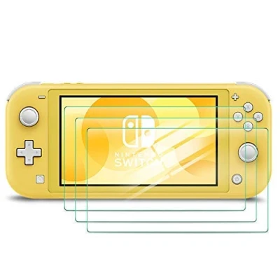 Image of Redlution Tempered Glass for Nintendo Switch Lite,2 Pcs Screen Protector Scratch Resistant Lite (3 pieces)