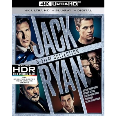 Image of Jack Ryan Boxset (5 Films) (4K Ultra HD) [Blu ray] [2018] [Region Free]