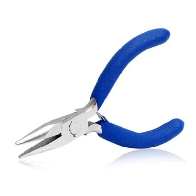 Image of SPEEDWOX 3 Inches Chain Nose Pliers for Jewelry Making Mini Precision Long Pocket Plier Slim Flat Jaws Small Hand Tools Professional Fine DIY Craft Beading Hobby Wire Work