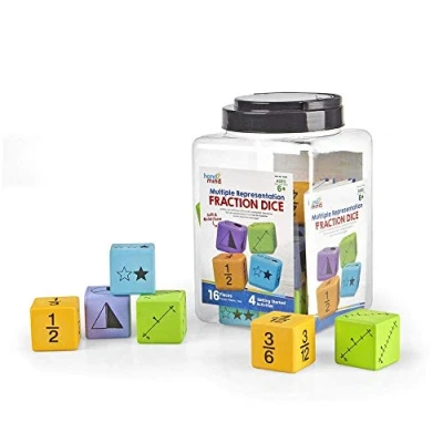 Image of Learning Resources 91268 Multiple Representation Fraction Dice
