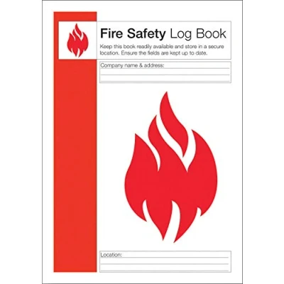 Image of Beeswift B Click Medical Fire Safety Log Book