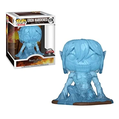 Image of POP Funko Animation: Attack on Titan Eren Yeager Hardened Deluxe Vinyl Figure (Exclusive)