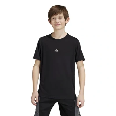 Image of adidas Sportswear Basic Tshirt Black reflective silver for kids, Size: 11 12y,