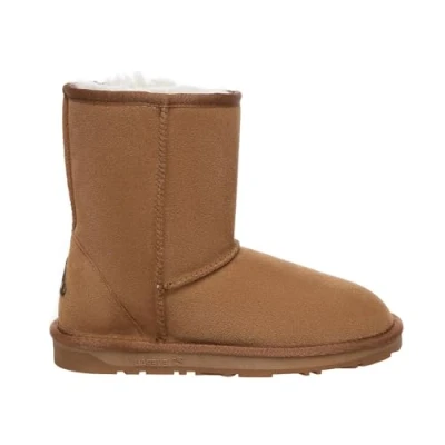 Image of EVERAU WOMEN Parrot Mid Calf Classic Boots, Chestnut, UK 3/UK MEN 3