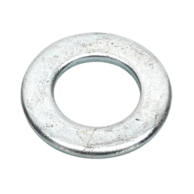 Image of Sealey Flat Washer DIN 125 M20 x 37mm Form A Zinc Pack of 50