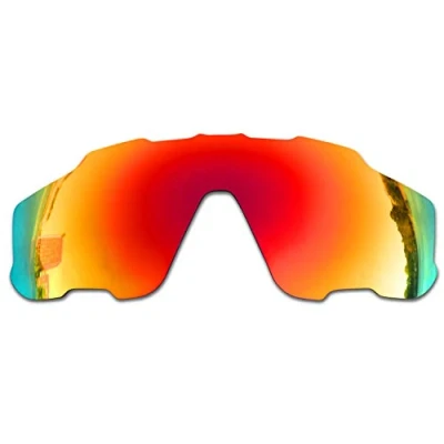 Image of SOODASE For Oakley Jawbreaker Sunglasses Red Polarized Replacement Lenses