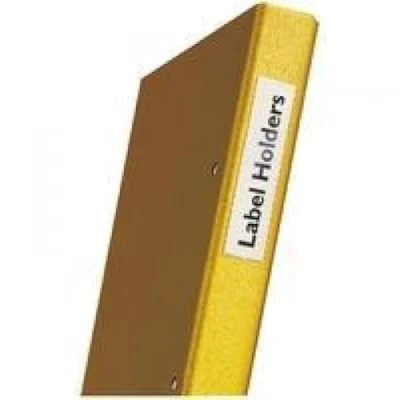 Image of Pelltech 25mm x 75mm Label Holder Transparent (Pack of 12)