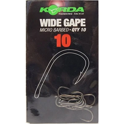 Image of Korda Wide Gape Hook Size 10 Karper haken