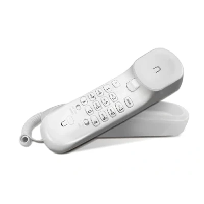 Image of VTech CD1100 Trimstyle Corded Home Phone.No AC Power Required,Landline Phone with last number redial key,ringer control,receiver volume control,recall key,hearing aid compatible,table&amp;wall mountable