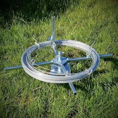 Image of Doblit Spinning Jenny PRO Premium Wire Dispenser for Steel &amp; Horse Wire, Adjustable Different Size Spools, Suitable 300 850mm Coil Inner Diameter Collapsible Easy Transportation