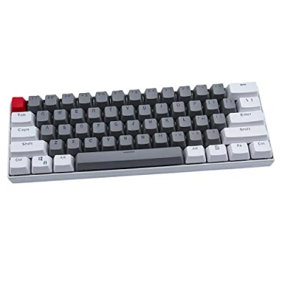 Image of Sunzit Keycaps, 61 Keycaps Backlight Two Color Mechanical Keypad PBT Keycap For GH60 / RK61 ALT61 Annie/Keyboard Poker Keys
