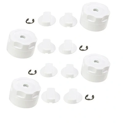 Image of First4spares Replacement Shower Control Knob Component Set for Mira 88 Showers (Set of 4)