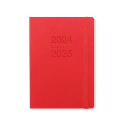 Image of Letts of London Memo A5 academic 2024/2025 week to view diary red