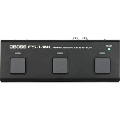 Image of BOSS FS 1 WL Compact Wireless Footswitch Control Digital Music Score Apps, YouTube Videos, DAWs, Instruments and More via Bluetooth MIDI Connect External Footswitches an Expression Pedal