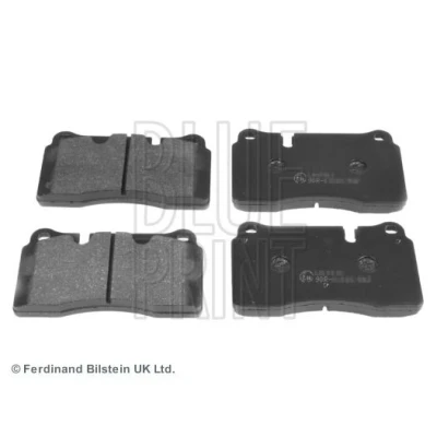 Image of 8J0698151L Brake pad set BLUE PRINT ADV184219 Front Axle prepared for wear indicator AUDI: A3 Sportback, TT Coupe, Roadster