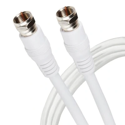 Image of Maplin Satellite Cable 1M Coaxial F Type Male to