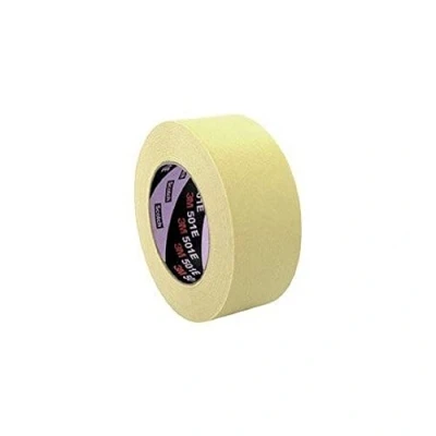 Image of 3M 501E Specialty High Temperature Industrial Masking Tape, 48 mm x 50 m, Beige, Pack of 20