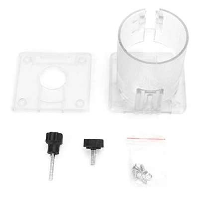 Image of Protective Trimmer Router Transparent Base, Woodworking Plastic Base Power Tool Accessory, DIY Accessories(Standard)